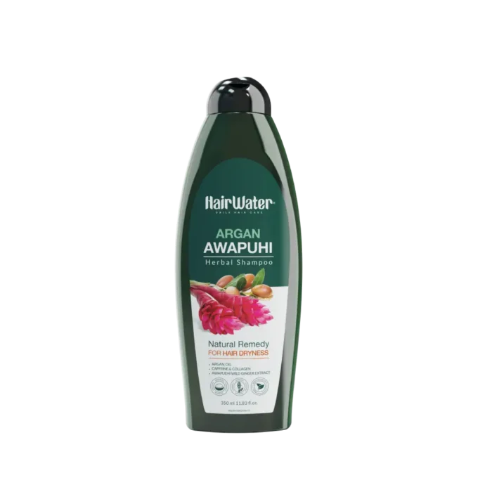 HairWater_AWAPUHI-SHAMPOO_Argan.1 شامپو با عصاره آواپوهی و آرگان هیرواتر - تصویر 1